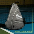 thumbnail image 3 of Franklin Sports Pickleball Sling Bag - Pickleball Equipment Backpack - Gray, 3 of 7