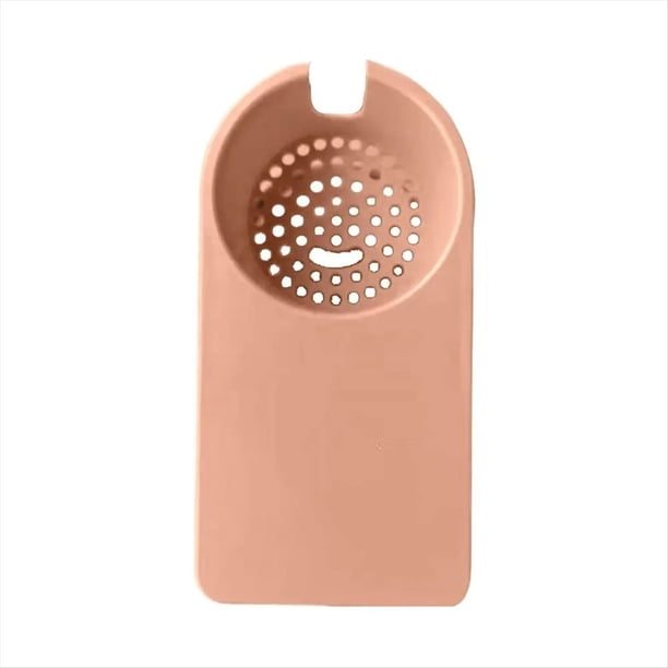 Soporte para Vasos Antiderrames, Abrazadera para Mesa, Soporte para Vasos Agua Lateral para Lugar Trabajo, Escritorio para Computadora, Soporte para Vasos Laterales, Rosa