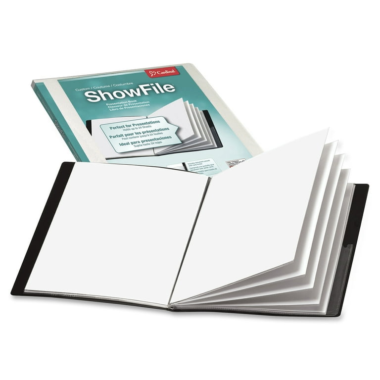 Cardinal Custom ShowFile Presentation Book, Sold as 1 Each Cardinal Custom ShowFile Presentation Book, Sold as 1 Each