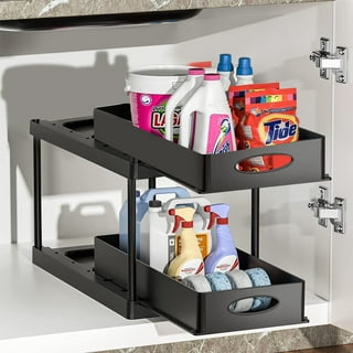 Stalwart Adjustable Under Sink Shelf Organizer Unit