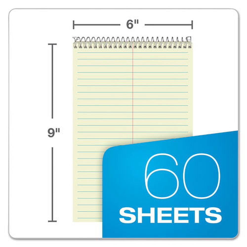 "Steno Pads, Gregg Rule, Tan Cover, 60 Green-Tint 6 X 9 Sheets | Bundle of 10 Each"