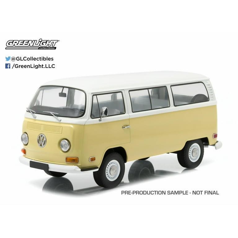 新品未使用】VW T2 Bus ミニカー パステルホワイト/カサンロット 新品