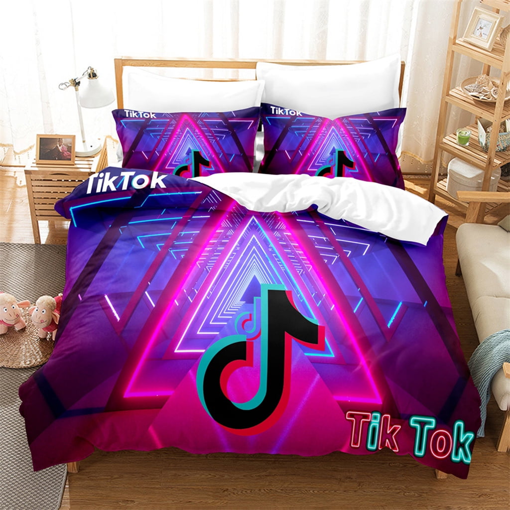 3D Cute Bed Comforter Sets Twin Full Queen King Size Lightweight Duvet