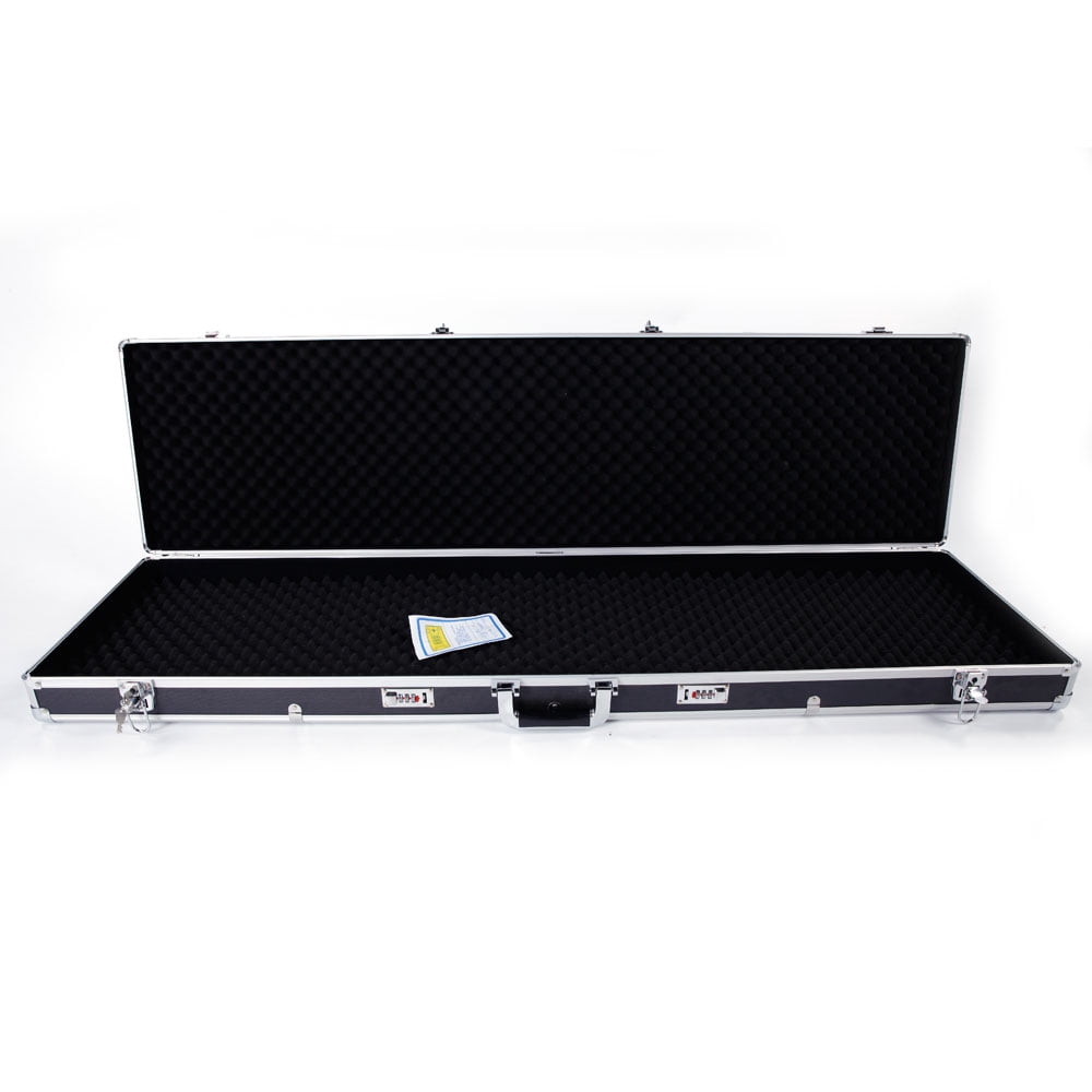 Ktaxon 53" Rifle Gun Case, Aluminum Long Gun Hard Case
