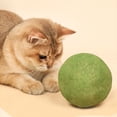thumbnail image 3 of Extra Large 10cm Catnip Ball Toy for Cats, Interactive Chew and Cat Toy, Catnip Ball for Play, for Cats Who Love Hunting and Stimulation, Great for Pet Enrichment and Play in Home and Pet F, 3 of 4