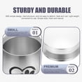 thumbnail image 2 of Stainless Steel Cat Urn Pet Bone Ash Container Dog Ashes Storage Casket, 2 of 7
