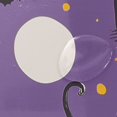 thumbnail image 4 of Yayeee Shower Curtain with Hooks 72"x72" Waterproof Fabric Bathroom Hanging Decor, Halloween Black Cat, 4 of 5