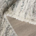 thumbnail image 5 of SAFAVIEH Fontana Danny Abstract Shag Area Rug, Ivory/Green, 9' x 12', 5 of 7