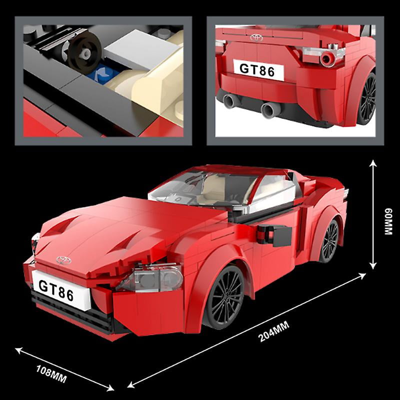 Toyota Gt86 Rc Sports Car Model App Remote Control Building Blocks Racing Car Construction Bricks Gifts Toys For Children Boyapp Rc Car Walmart