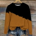 thumbnail image 5 of Elainilye Fashion Toddler Clothes Girls Crewneck Oversized Sweatshirt Kids Long Sleeve Pullover Tops Sizes 1-12Y,Brown, 5 of 5