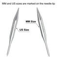 thumbnail image 4 of Uxcell Size US 15 Knitting Needles Circular Needle 16 inch Round Metal Stainless Steel Needle for Handmade Projects DIY Knitting, 4 of 6