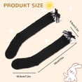 thumbnail image 3 of Youkk Easy To Match Tube Socks With Lovely Lace Ruffle Bow Widely Applied Cotton Socks, 3 of 6