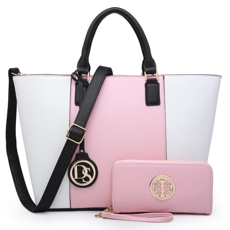 DASEIN WOMEN’S HANDBAGS PURSES LARGE TOTE SHOULDER BAG TOP HANDLE SATCHEL BAG FOR WORK