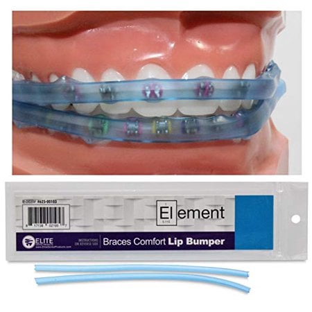 Element Braces Comfort Lip Bumper (Blue) - Orthodontic - Dental