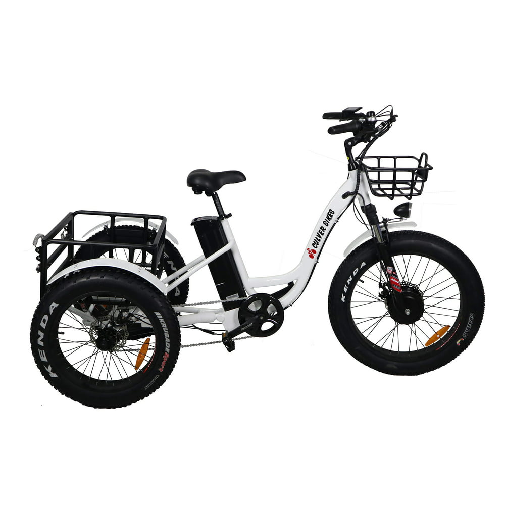 Burch Bikes Pro Electric Tricycle 24 Inch Fat Tire Electric Trike 3