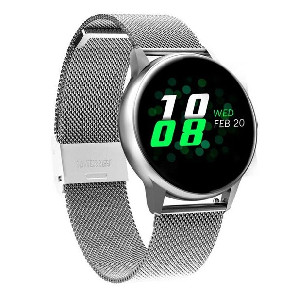 Smartwatch DT88 Monitor Deportivo Fitness Compatible iOS Android IP68 plateado