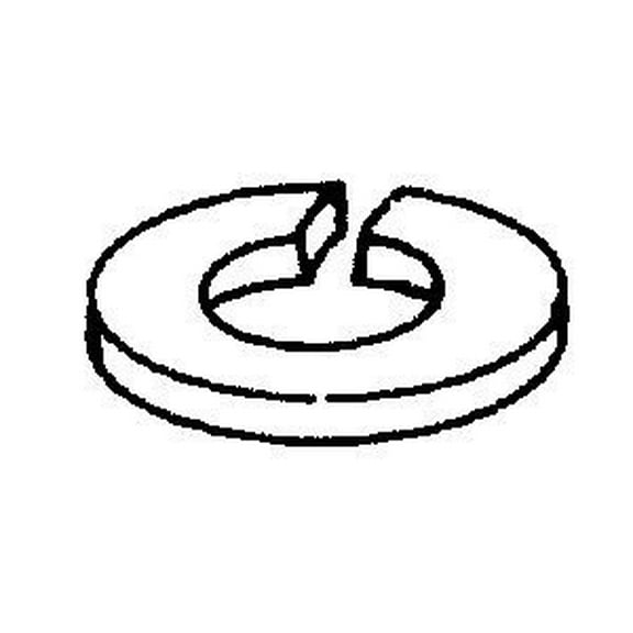 Hillman Split Lock Washers 1/2 " Zinc Plated Steel 50 / Box