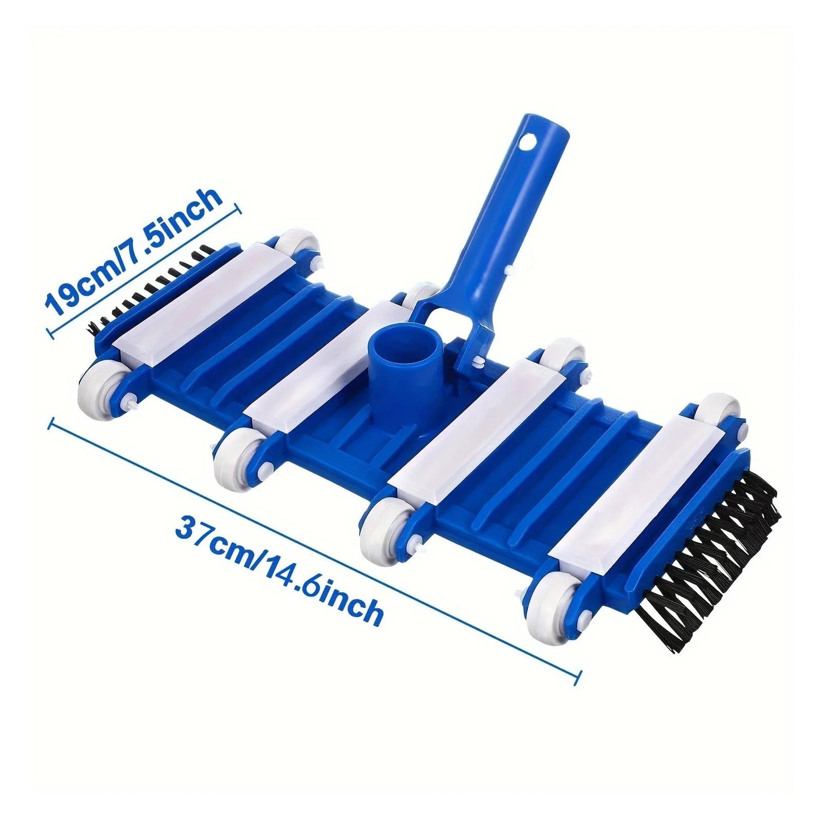 Swimming Pool Vacuum Head with Brush Suction Cleaning Vacuum Brush Pool Cleaning Tool Accessories