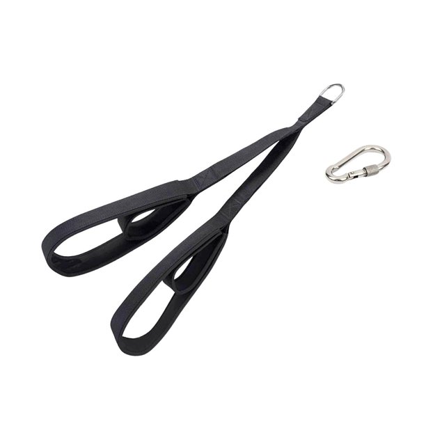 Tricep Rope Pull Down Pulley System Overhead Bicep Strap Bar Cable Pull Back Comfortable Cable