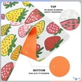 thumbnail image 4 of ALAZA Cute Strawberry Door Mat Outdoor Indoor Entrance Low Profile Floor Rugs 32"x20", 4 of 8