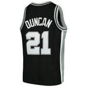 Youth Mitchell & Ness Tim Duncan Black San Antonio Spurs Swingman Throwback Jersey