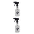 thumbnail image 2 of Seitruly Botella de espray de peluquería, envases de líquido Retro recargables vacíos, contenedor de rociador doméstico, herramientas de Blanco 2piezas, 2 of 6