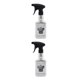 thumbnail image 4 of Seitruly Botella de espray para peluquería, rociador de agua recargable, herramienta de peluquería Vintage, contenedor rociador, herramientas Blanco 2piezas, 4 of 6