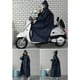 thumbnail image 3 of Impermeable Con Doble Ala 2 Bolsillos Unisex Eva Chubasquero De Largo Largo Poncho De Lluvia Ropa Impermeable Para La Temporada De Lluvias Y La Bicicleta Vogacara OD015292-01, 3 of 6