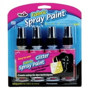Tulip Fabric Spray Glitter 4pk