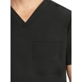 thumbnail image 4 of Healing Hands Purple Label - Men's Jake Top 's Three Pocket V-Neck Scrub Top, 4 of 8