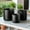 Black, variant on Paloma Ceramic Round Planter Set (Set of 3)