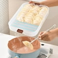 thumbnail image 3 of Food Storage Solution Cookie Freezer Container with Lids – Stackable Transparent Design for Dumplings Ideal for Kitchen and Fridge Organization, 3 of 8