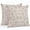 Khaki, variant on Throw Pillow Covers 26x26 Inch Set of 2, Farmhouse Khaki Waterproof Outdoor Pillow Covers, Vintage Flower Leaf Botanical Plant Decorative Cushion Pillowcases for Couch, Sofa, Bed, Garden, Patio