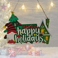 thumbnail image 3 of PENGXIANG Christmas Door Hanger Wide Application Convenient Exquisite  Wall Plaque with Lanyard for Home, 3 of 9