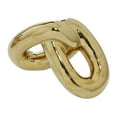 thumbnail image 5 of 15", 10"W Gold Porcelain Ceramic Chain Sculpture, by CosmoLiving by Cosmopolitan (2 Count), 5 of 12