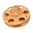 thumbnail image 2 of Soporte De Vidrio De Madera Para El Hogar, Estante De Cristalería Duradero Para Restaurante De Cocina Sunnimix Dispensador de vasos, 2 of 7