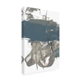 thumbnail image 2 of Jennifer Goldberger 'Blue and Grey Swipe I' Canvas Art, 2 of 3