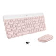 thumbnail image 1 of Logitech MK470 Slim Combo Ultra-slim, Compact and Quiet Wireless Keyboard & Mouse Combo - Rose - Keyboard and mouse set - wireless - 2.4 GHz - rose, 1 of 5