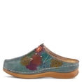 thumbnail image 2 of L’Artiste AUGI Hand-Painted Floral Leather Clog Wedge, 2 of 7