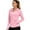 Pink, variant on Abomasnow Women's UPF 50 Hooded Jackets Quarter Zip Long Sleeve Pullover Hoodies Casual Breathable Hiking Athletic Shirts with Pockets