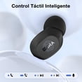 thumbnail image 4 of Audífonos In-Ear 1 Hora Bluetooth 5.3 Negro Mate para Música y Llamadas, 4 of 8