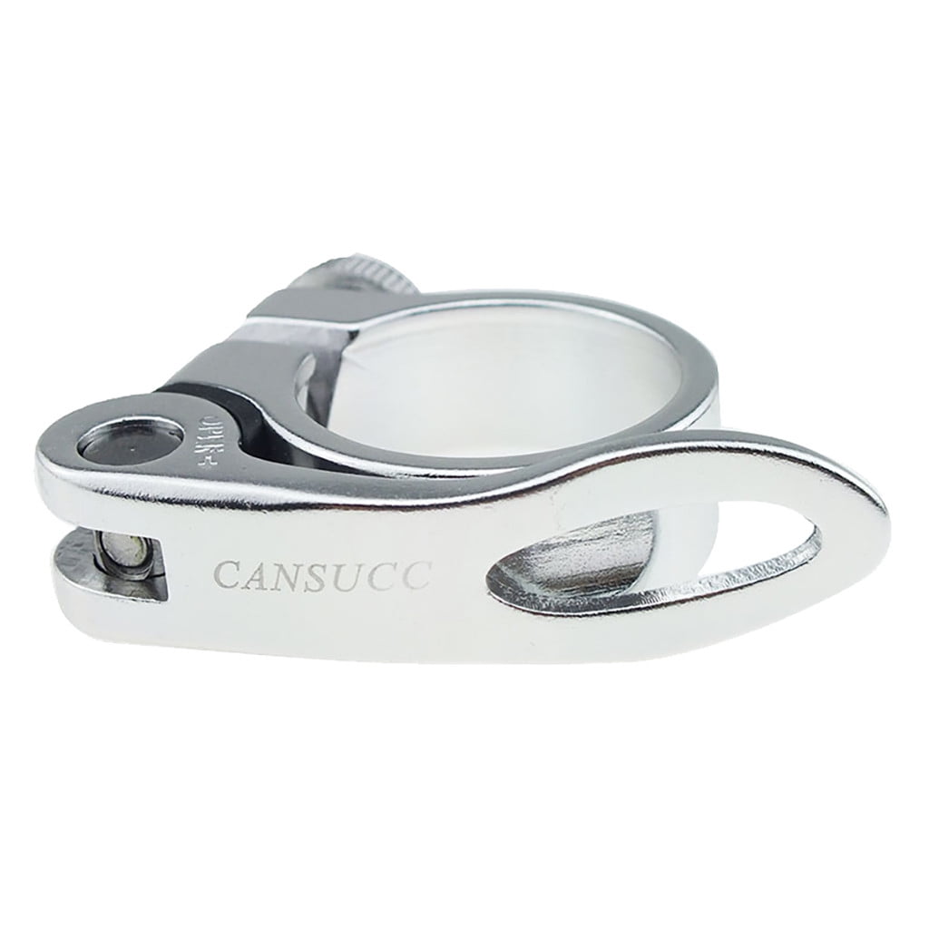 MultiColor Bike Seatpost Clamp Mountain Bicycle Aluminum Alloy Seat Tube Clamp