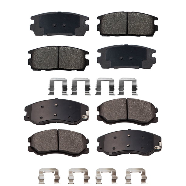 Balatas AG para Auto Completo para Chevrolet Captiva Sport 2008 a 2015 8 Piezas Nuevas