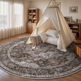 thumbnail image 3 of Area Rug X Rugs for Living RoomMachine Washable RugSoft Living Room RugVintage Non Slip CarpetRugs for Bedrooms Dining Room Living Room Office, 3 of 7