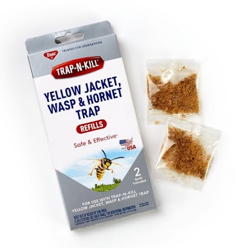 TrapNKill Yellow Jacket, Wasp & Traps2Pk. Refills