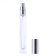 thumbnail image 2 of Botella vacía de vidrio portátil con pulverizador, contenedor de recarga de Perfume para viajes, 10ml (plata), 2 of 8