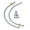 thumbnail image 3 of Thermostatic Mixer Valve, Hot Cold Water Mixing Valve Stainless Steel G1/2 Thread  For School, 3 of 8