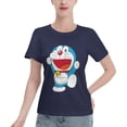 thumbnail image 1 of Women's Basic Short Sleeve T-Shirt Doraemon, 1 of 6