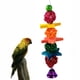 thumbnail image 4 of Juego De 10 Uds. De Juguetes Para Morder De Loro, Campana Colgante Colorida, Cuentas De Puente, Juguetes De Cuerda Para Masticar Para Loros, Periquitos, Cacatúas, Guacamayos, Pinzones sonducket PT000934-00, 4 of 6