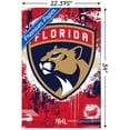 thumbnail image 3 of NHL Florida Panthers - Maximalist Logo 23 Wall Poster with Pushpins, 22.375" x 34", 3 of 4